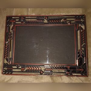 Metal Copper and Black Colored  Arrow Picture Frame